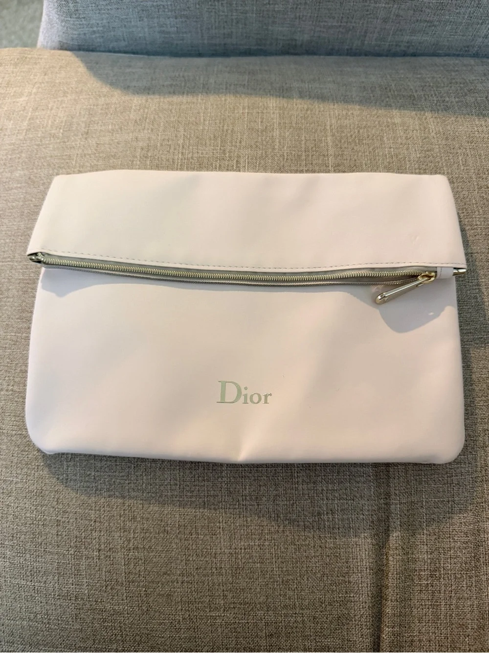 Christian Dior Clutch Bag Pouch for Women Pink Beige VIP Gift 24 × 16 cm No Box